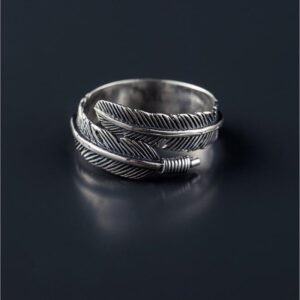 ORW Retro Feathers Ring